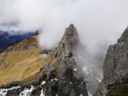 Ferraristi in discesa dal primo tratto