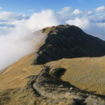 la Punta Oilletta dal sentiero lungo il primo tratto di cresta