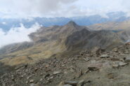 vista della cresta percorsa dalla cima del Fallere