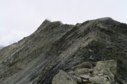 contro il cielo la cresta che sale dal Col de Fonteinte