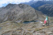 il Colle del G.S. Bernardo scendendo dalla Grande Chenalette