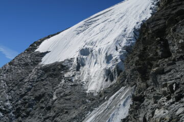 ciò che rimane del seracco 