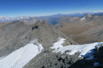 in discesa al Colle della Sassiere