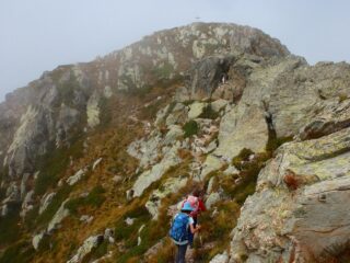 ultimo tratto di salita