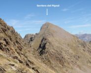 la cima dal Passo del Bue