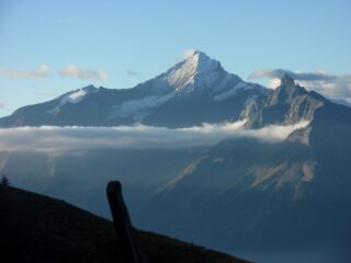 La Grivola al mattino 