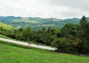 La belissima discesa verso Cerreto Langhe.