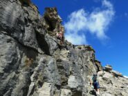 Parte alta del castello terminale.