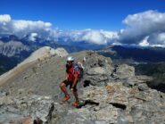 Arrivo in cima.