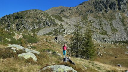 Punto di incontro col sentiero proveniente dal Lago Vargno