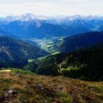 Dobbiaco e Valle San Silvestro da poco prima della cima.