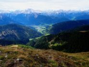 Dobbiaco e Valle San Silvestro da poco prima della cima.