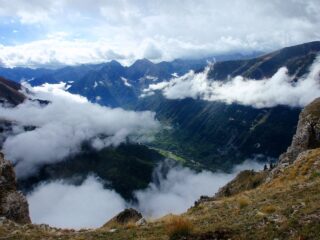 Valle Stura dalla cima 