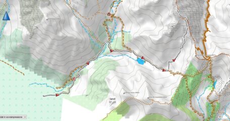 mappa del percorso