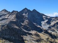 le nord della Becca Torchè e della Becca di Vlou