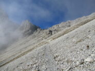 Salita al Passo di Desertes e fuori dalle nebbie....