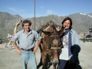 Rino con il suo Ciuchino e Silvia