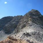 L'inizio della cresta dal colle