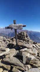 La croce su Cima del Vallone