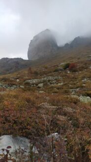 La Rocca avvolta dalle prime nubi