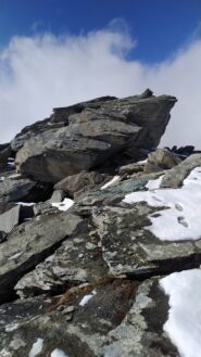 Ometto sulla seconda cima
