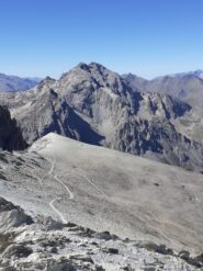 Vista sulle 2 punte del Gran Galibier