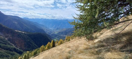 Vista sul fondovalle