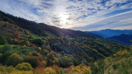 Salendo verso le grange Chiotti