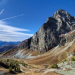 In vista del Chersogno, la strada che sale dalle grange Chiotti