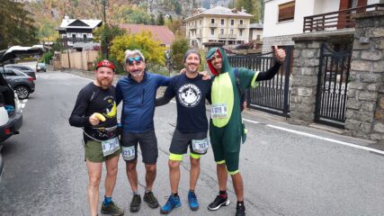 Un attimo di sobrietà prima della partenza