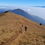 Scendendo verso colle della Ciabra