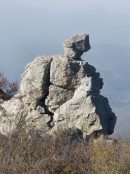 Pinnacolo alla fine della cresta