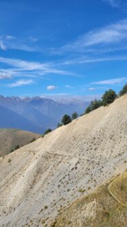 Il traverso sulla frana