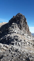 porta in vista della cresta..
