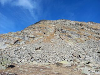 Canalone disceso (al centro)