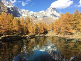 Lago Blu e Gran Becca 