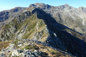 La traversata vista dal Bec Renon