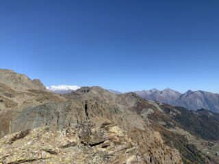 Uscita in vetta col Monte Rosa