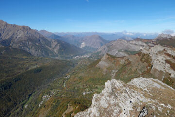 Bel colpo d'occhio sulla conca di Entracque dal Caire Porcera