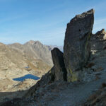 Caratteristico passaggio verso il colle Lausfer