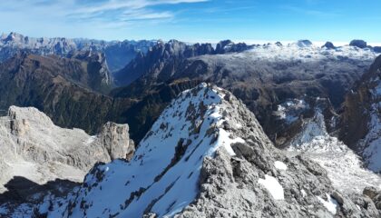 Panorama dalla vetta