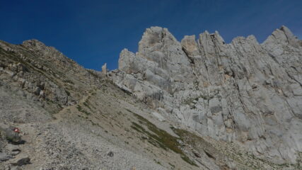 Verso la Sella dei Due Corni