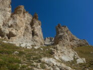 Accesso alla parte alpinistica