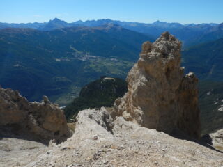 Vista verso il forte Pramand