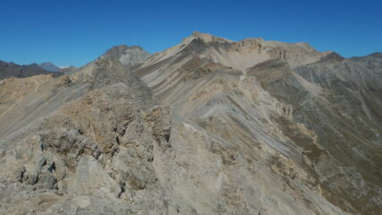 Discesa verso il Colle dell'Argentera