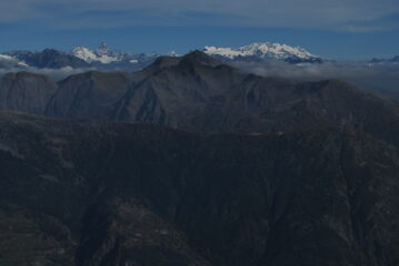 Cervino e Monte Rosa dalla vetta