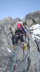 Secondo salto per la punta sud