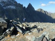 arrivo in vetta con Visolotto e Gastaldi di sfondo