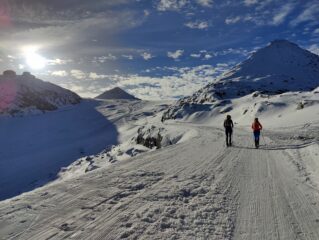 dal Pirovano verso la vetta