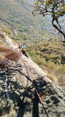 traverso L5 sosta su pianta